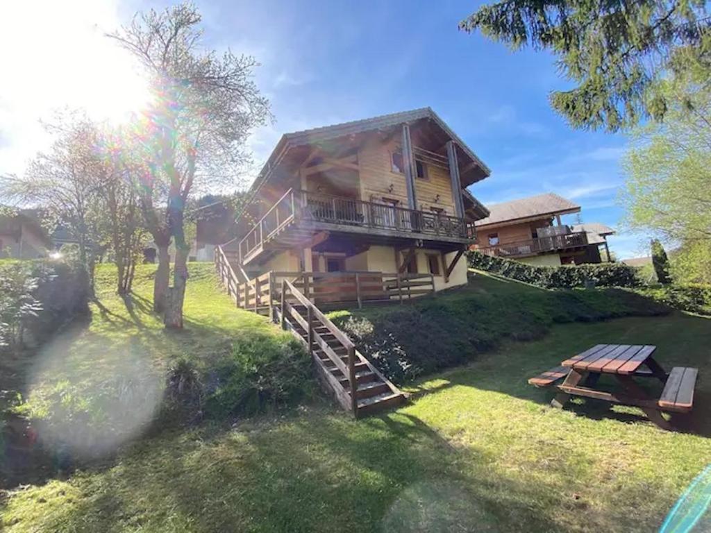 Chalet Etoile Saint-Jean-dʼAulps Extérieur photo